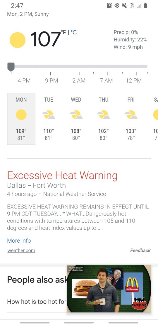 How hot has it gotten where you live this summer?