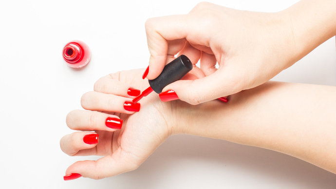 When you paint your nails, how long do you wait for them to dry?