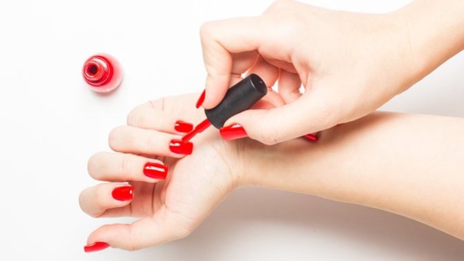 When you paint your nails, how long do you wait for them to dry?