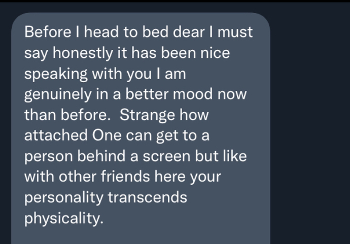 Does this girl I talked to online sound like she likes me? We have never met IRL?