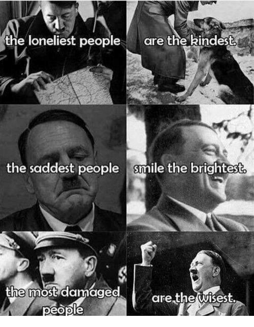 Is it true that angry/bitter people were the most kind people before?