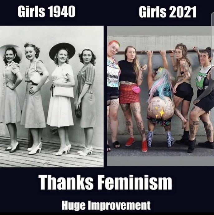 How is feminism not toxic when you only see yourself as superior when your doing as well or better than a man?