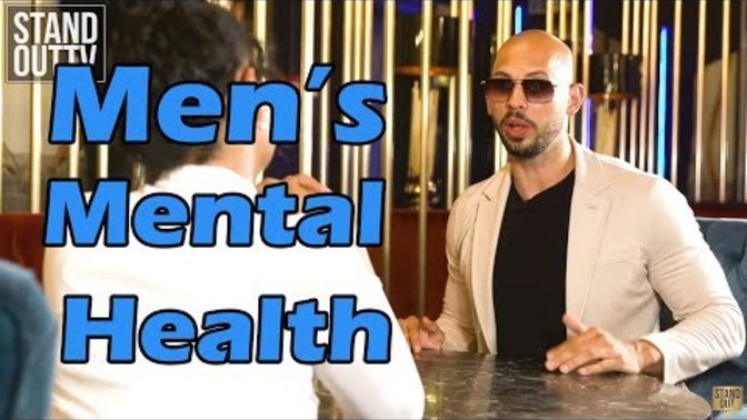 Do you agree with what he says about men's mental health?