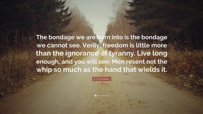 If the USA falls into bondage, will the people again have spiritual faith? If so, will they acquire the courage to fight and win liberty and freedom?