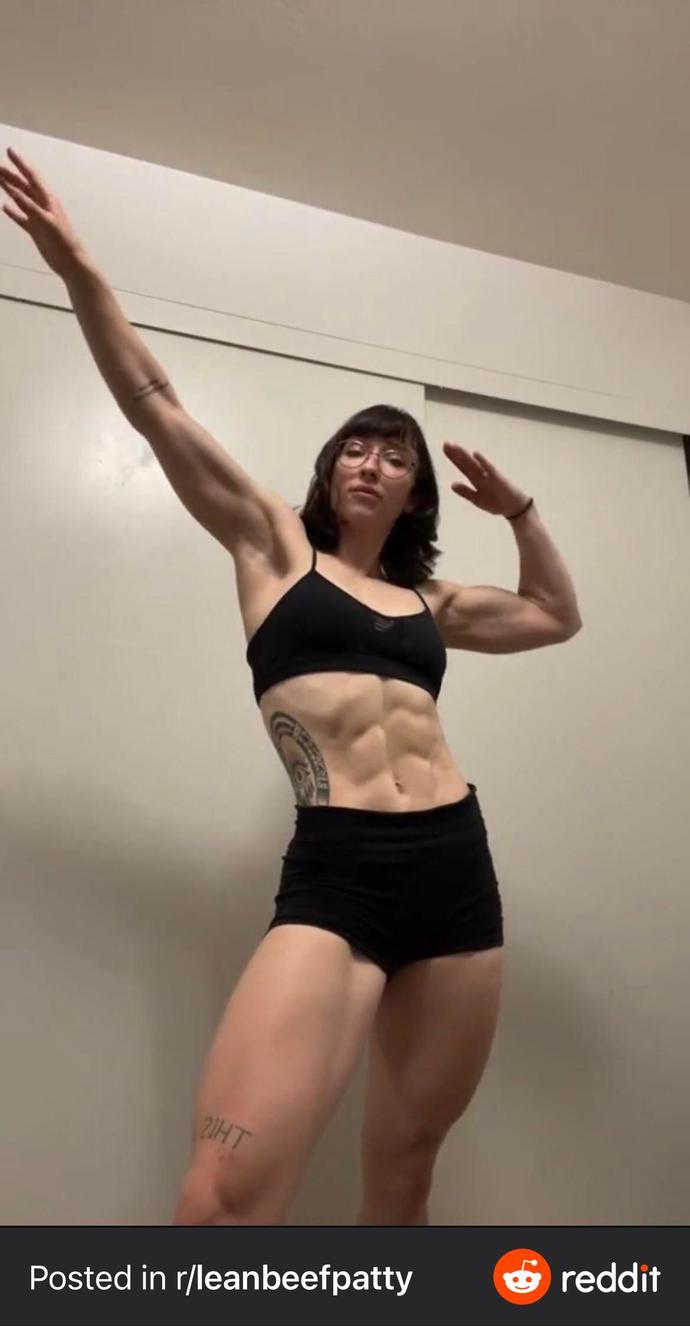 Guys, How attractive do you think this girl is. I've seen her shown as buff girl all over the internet recently?