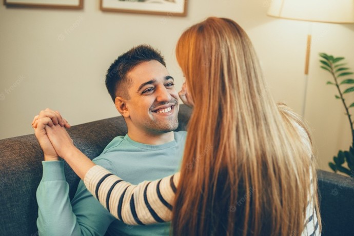 Girls, how do you react when your man behaves like a child in his happy mood?