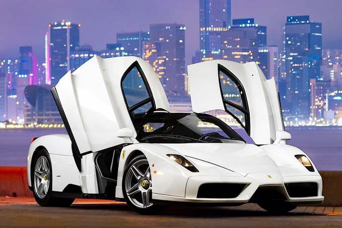 Between These 3 Black and White supercar pairs, which color looks better?