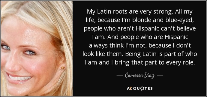 Do you think Latinas look good with blonde hair also?