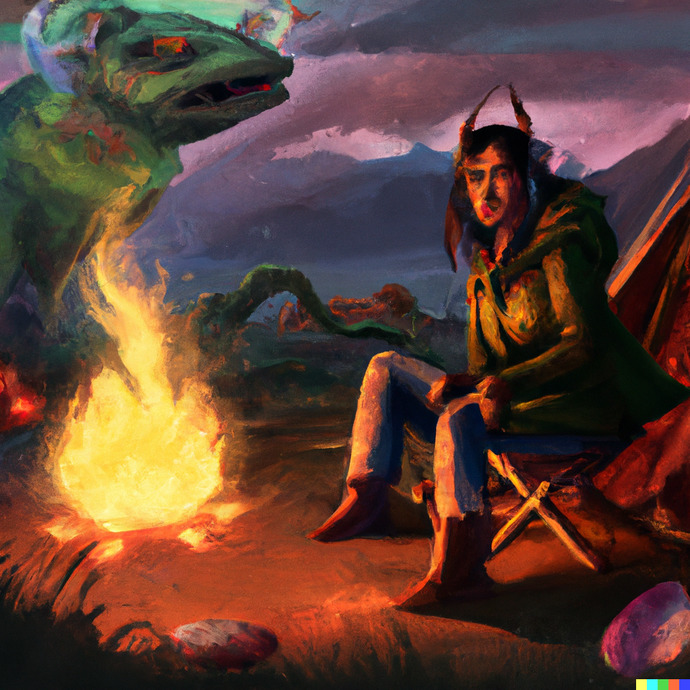 What's something really cool that you would love to see artwork of, that you've never seen before?