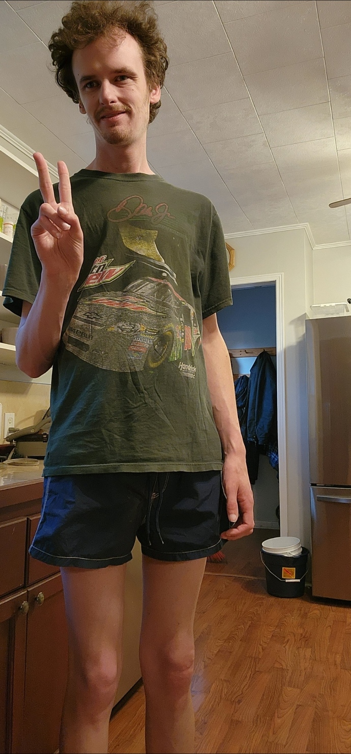 Its so hot and mugy can I wear my short shorts for walking tonight?
