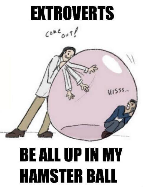 Do introverted men genuinely need space or are they just banging their side chick like everyone else?