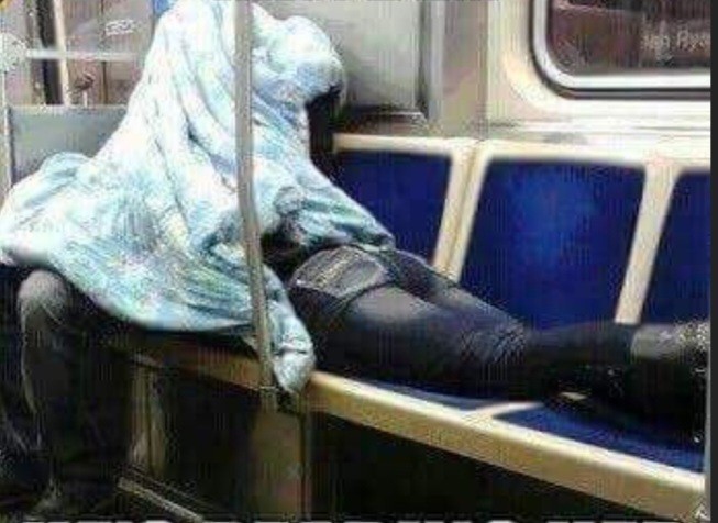 Have you ever fell asleep on public transport?