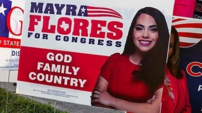 What's your opinion of Mayra Flores as a congress woman and her physical looks?