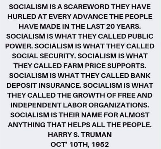 Do people support socialism—free health, minimum wage, etc., because they want others to pay and they wouldn’t support socialism if they had to pay?