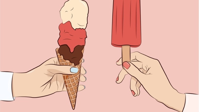 Ice cream or popsicles…?