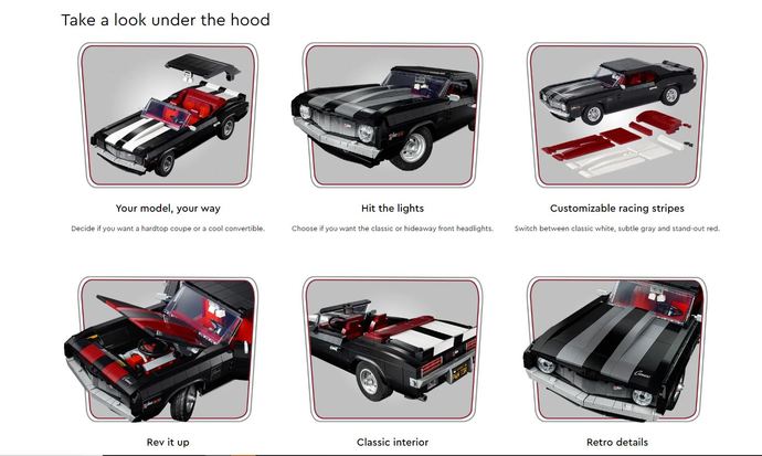 Thoughts on this New LEGO 1969 Camaro Z28 set?