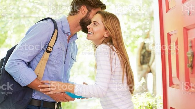Do you greet your loved ones when you come home or leave home?
