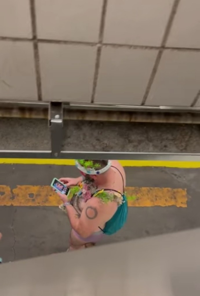 Why do some people in New York do weird things on the subway?