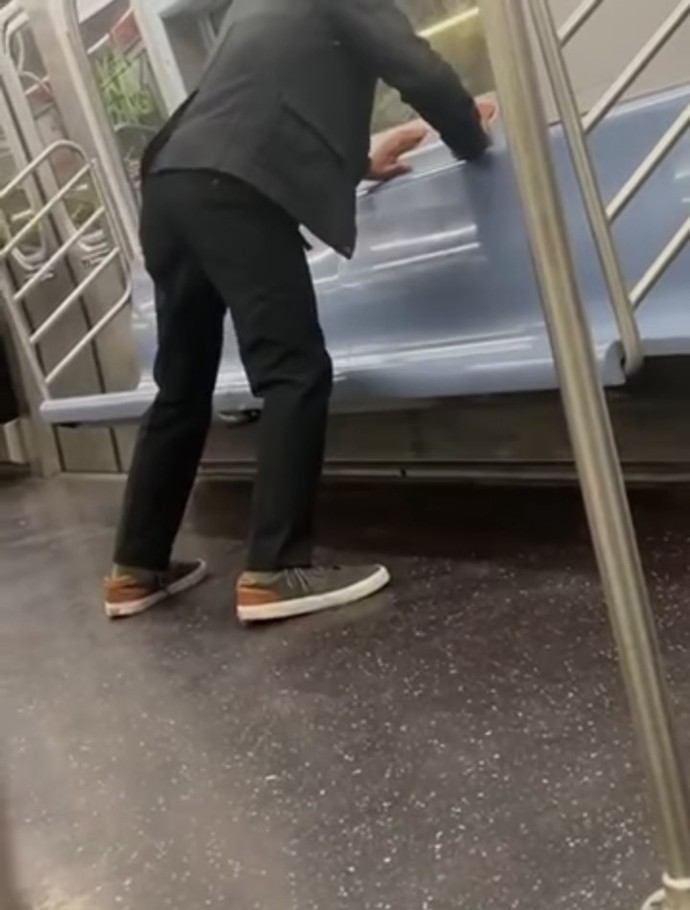 Why do some people in New York do weird things on the subway?