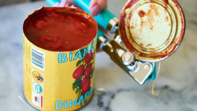 How good are you at opening cans with a can opener?