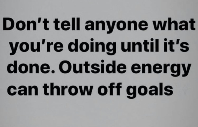 Do you think this saying is true?