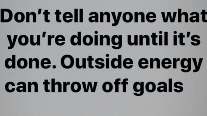 Do you think this saying is true?
