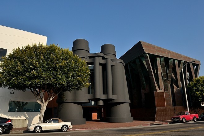 This is a cool office building that was a famous ad agency, if youre ever in Los Angeles...