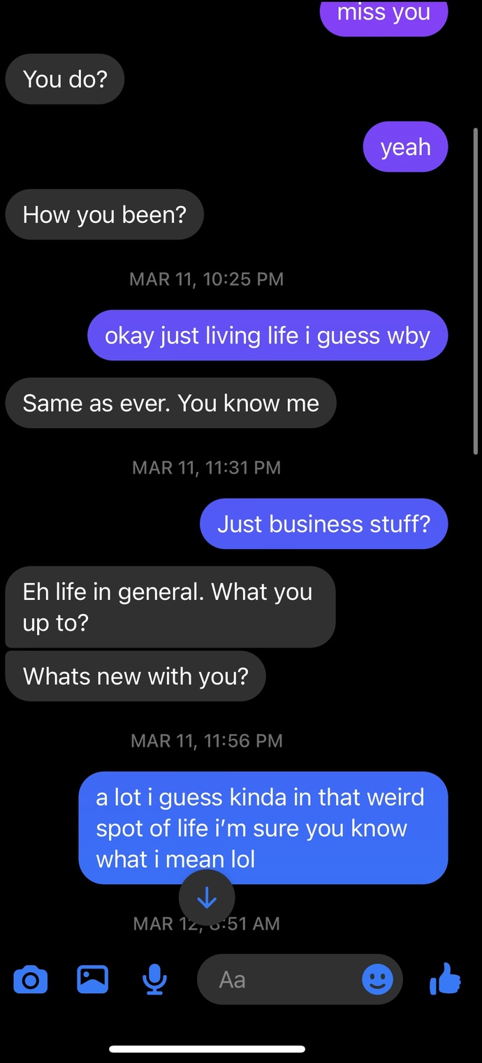 Do I contact him?