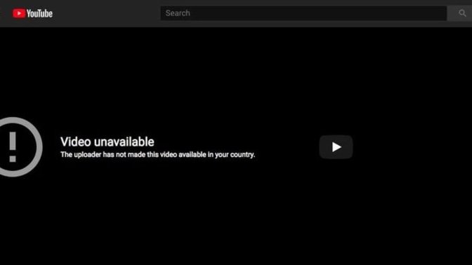 "Video unavailable. The uploader has not made this video available in your country". Why does this happen so often with 'YouTube' videos?