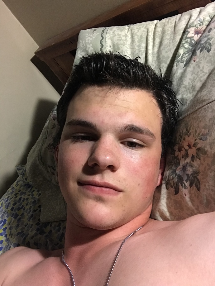 Just a close-up of my face, I know the angle can be a little uncomfortable.
