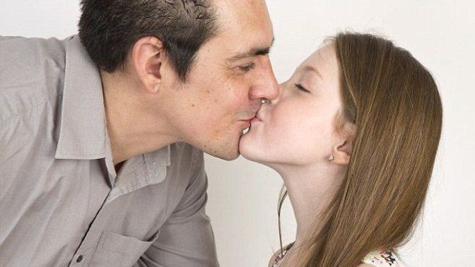 When SHOULD parents stop kissing their child on the lips?