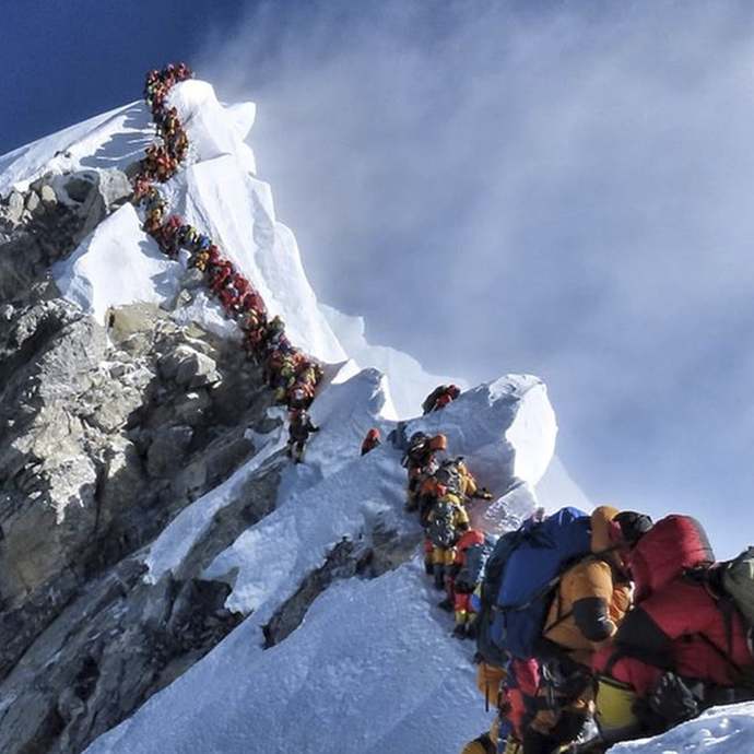 Would you risk climbing Mount Everest, if money was no object?