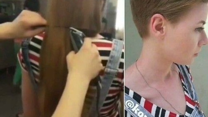 Girls ever received punishment haircut? If yes what was the haircut and for what reason?