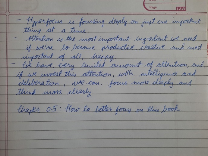 What do you think about my handwriting?