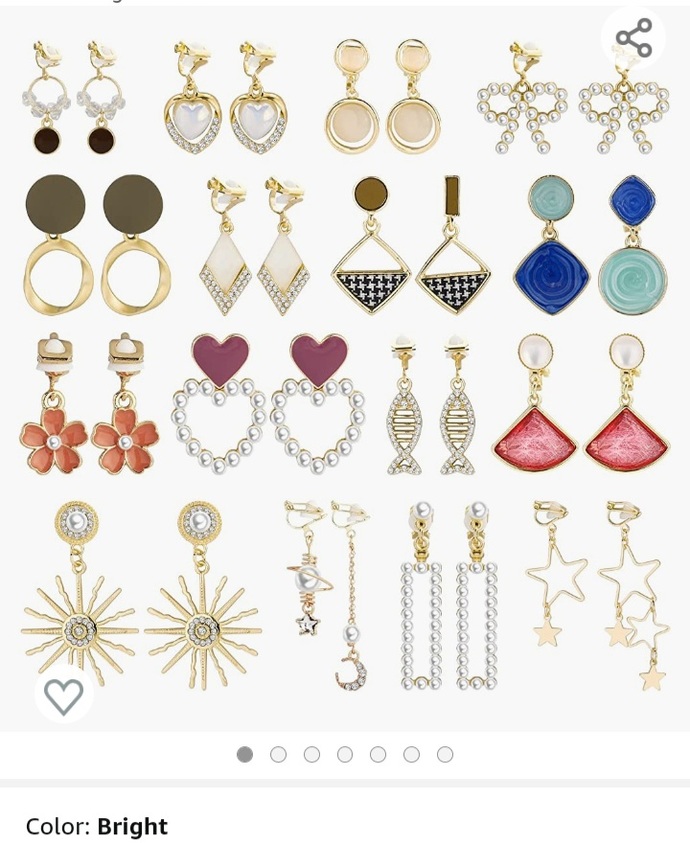 What clip-on earrings set to buy?