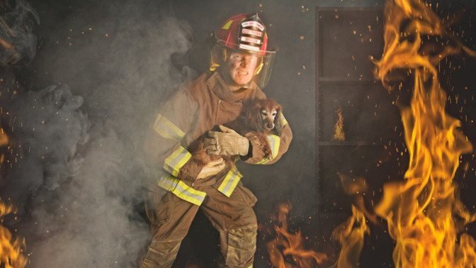 If you were a firefighter and you get all the people out, but the last person says you have to go back and save their pet, would you?