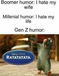 Would you say you are against Gen Z as a millennial?