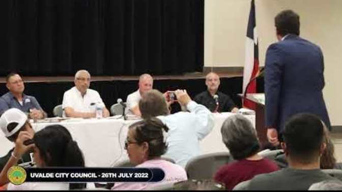 Would you speak out agaisnt Uvalde City Council like this?