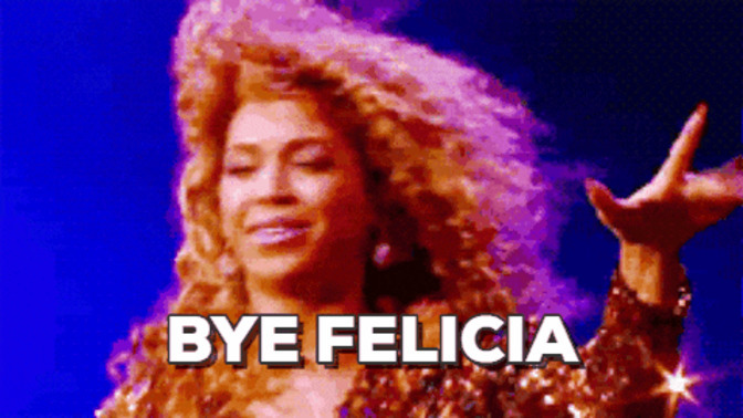 Do you get mad when someone mistakenly calls you Felicia instead of your name?
