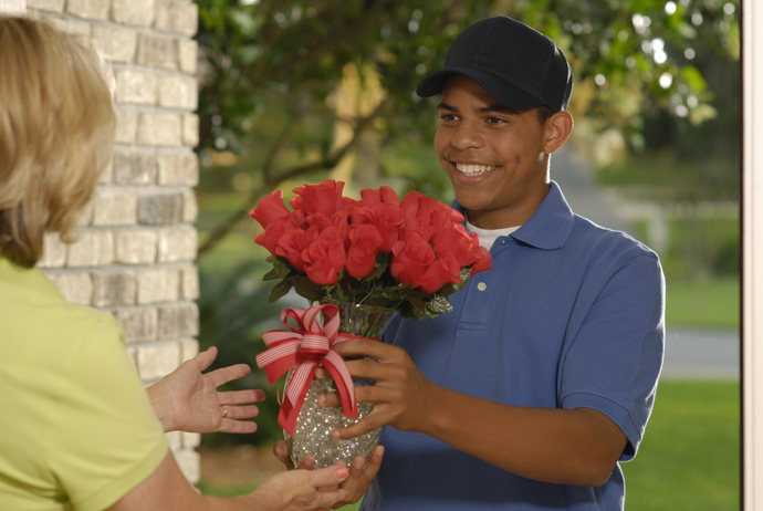 Would you get suspicious if your partner sent you flowers for no reason?