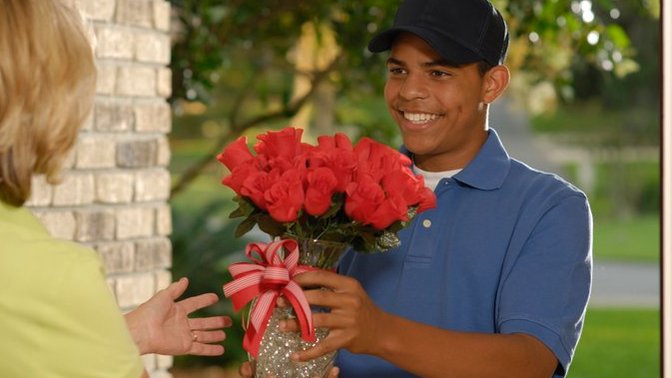 Would you get suspicious if your partner sent you flowers for no reason?