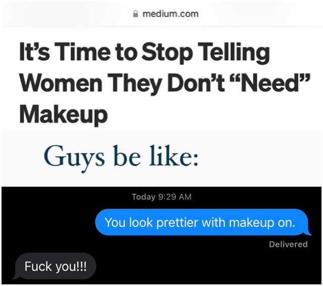 Do women really dislike being told they have natural beauty?