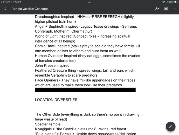 Mainly focus on the center but you are welcome to read it all