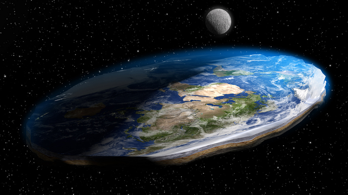 Is the world flat and did man really land on the moon?