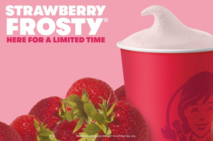 OMG, if I died, heaven is awesome! They have STRAWBERRY FROSTY”S here!