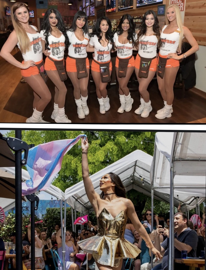 Kids in Drag Restaurants vs Hooters?