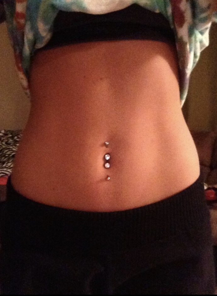 My belly is thick?