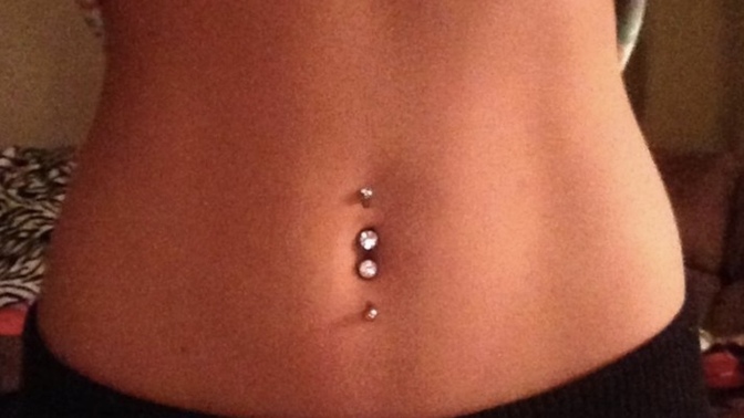 My belly is thick?