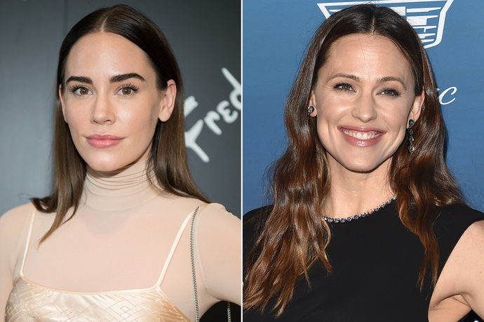 Christa Allen (now 30) and Jennifer Garner (now 52)