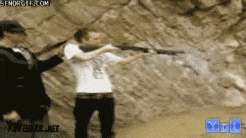Were you trained to use a gun?